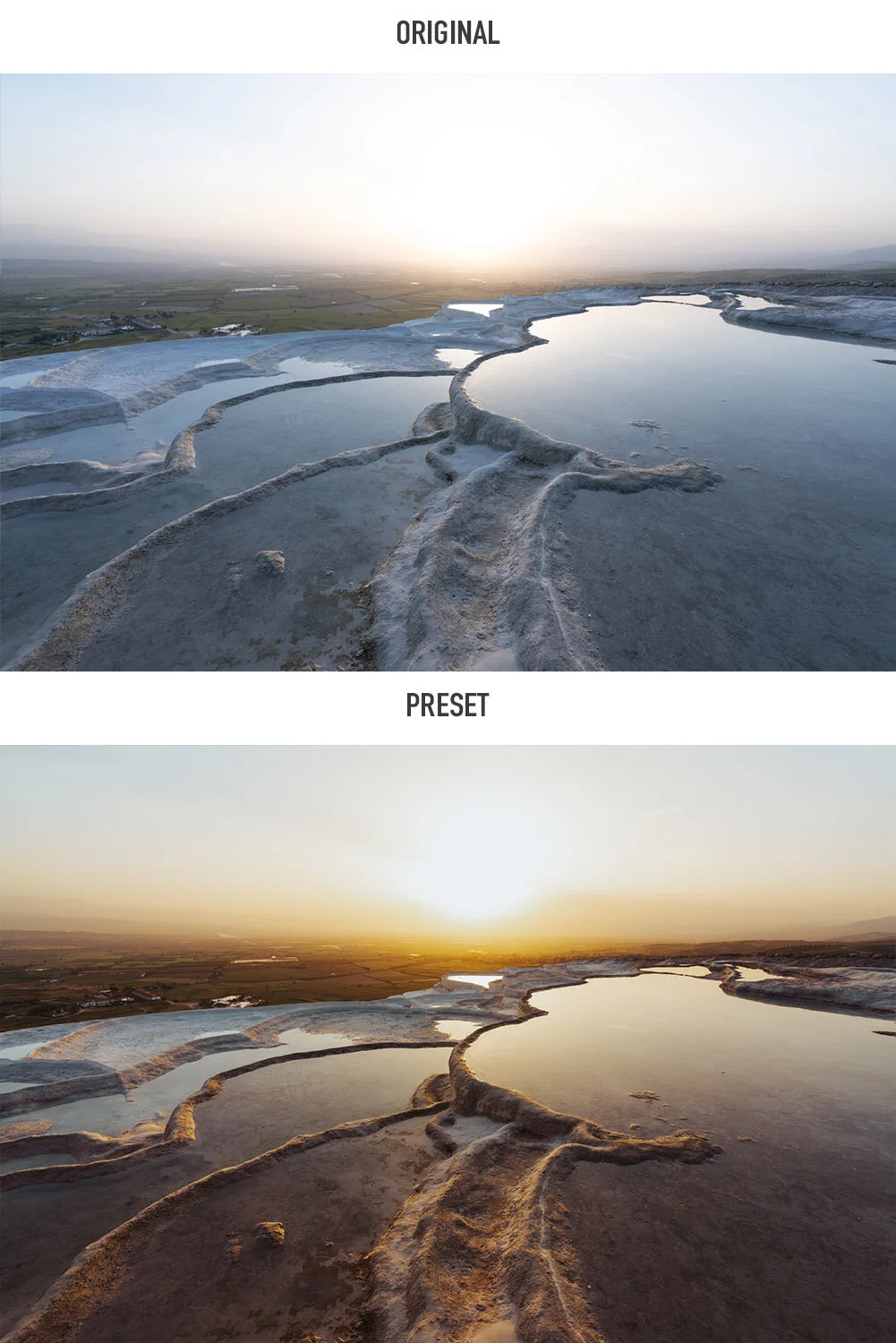 PAISAJE: Presets de Lightroom
