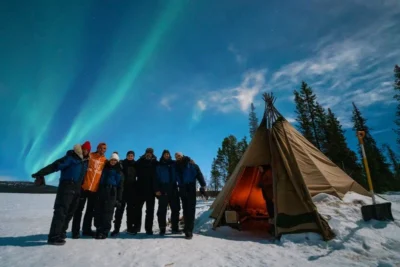 Expedición al Ártico: auroras boreales