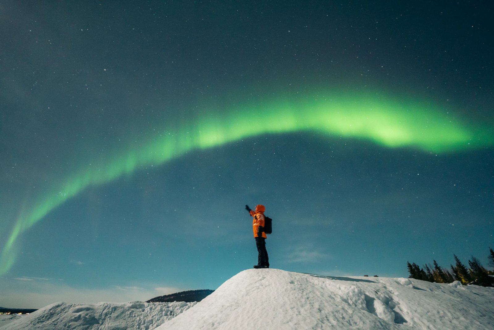 Expedición al Ártico: auroras boreales